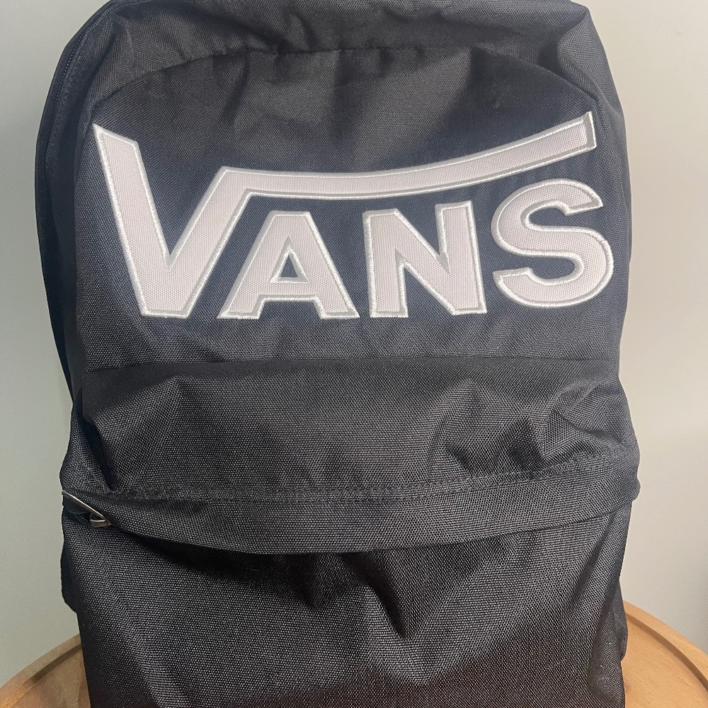 Vans black backpack bag
